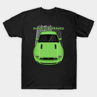 Mustang GT 2013 to 2014 - Green T-Shirt